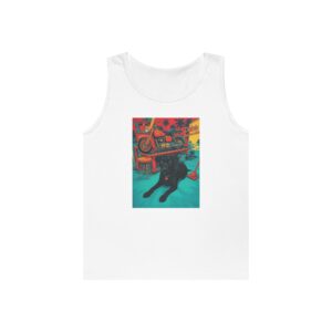 Retro Duke's Auto Unisex Heavy Cotton Tank Top