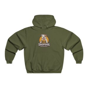 Shopdog Hoodie — Moxie Logo Graphic Sweatshirt