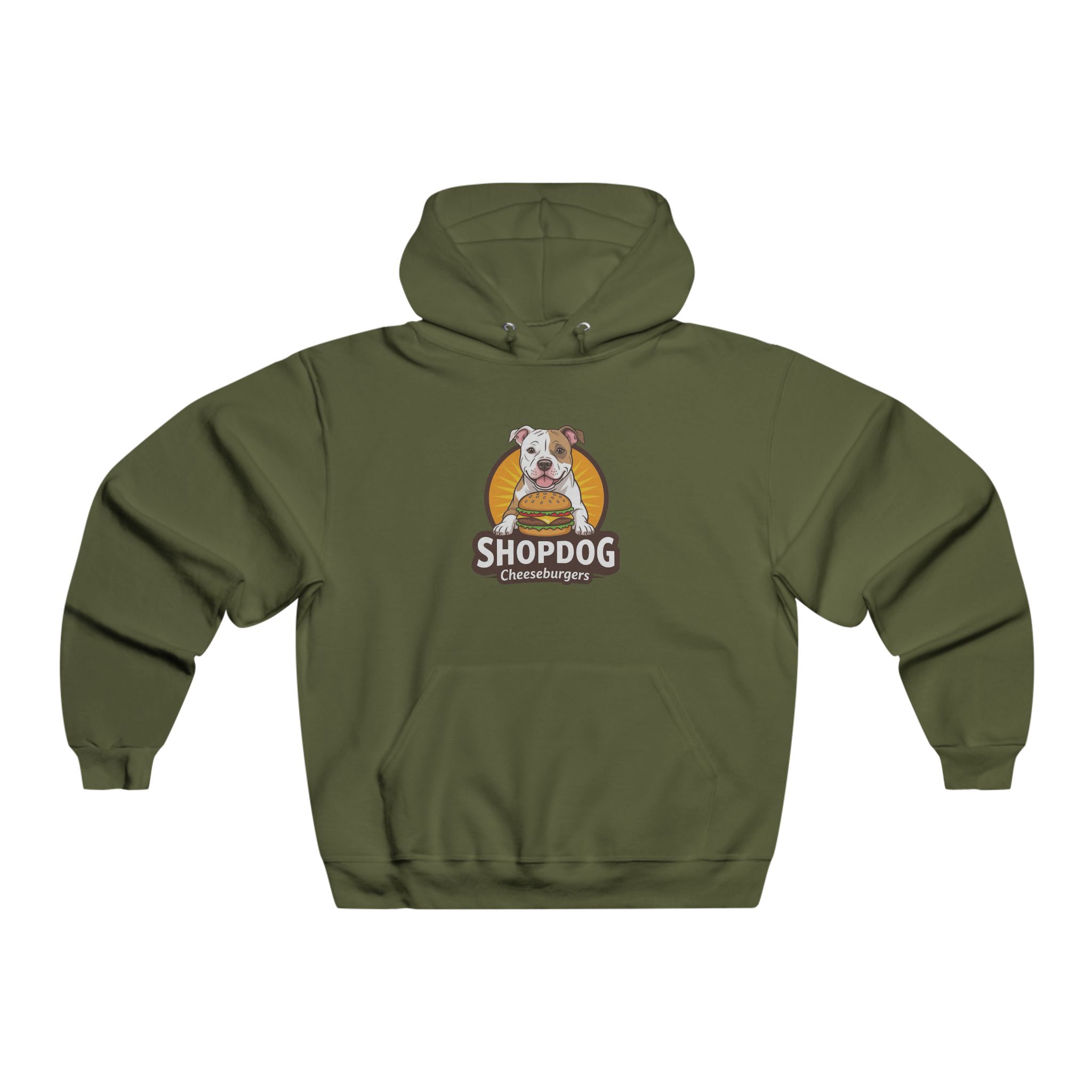 Shopdog Hoodie — Moxie Logo Graphic Sweatshirt