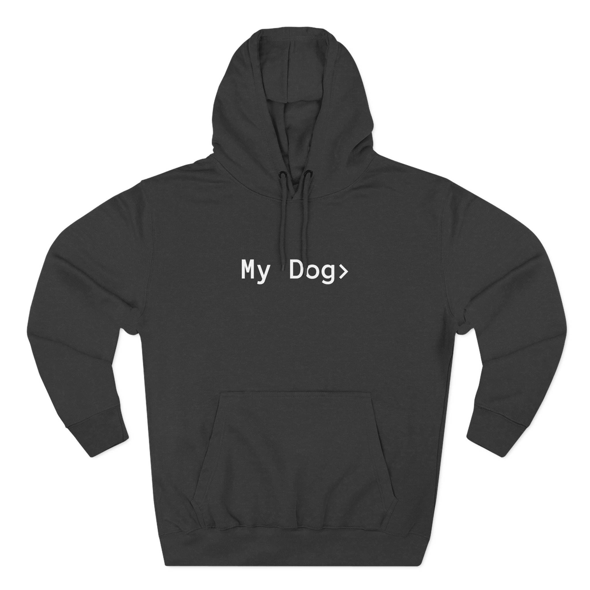 My Dog Fleece Hoodie - Cozy Pet Lover Sweatshirt