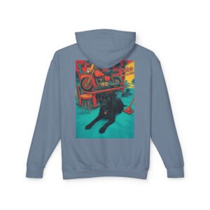 Duke's Automotive Retro Graphic Unisex Lightweight Hoodie