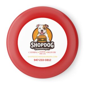 Frisbee — ShopDog Cheeseburgers Logo