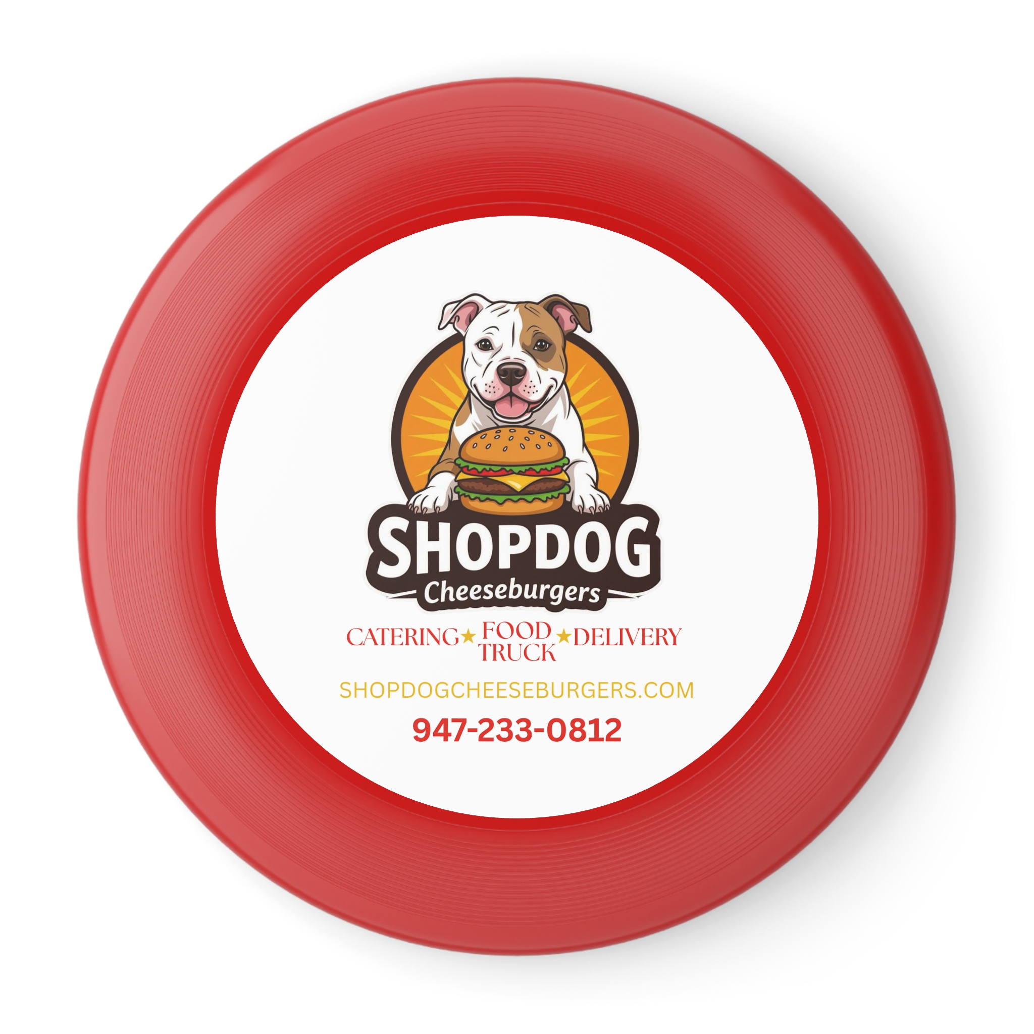 Frisbee — ShopDog Cheeseburgers Logo