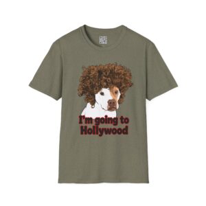 Hollywood Moxie Afro T-Shirt - Casual Everyday Wear